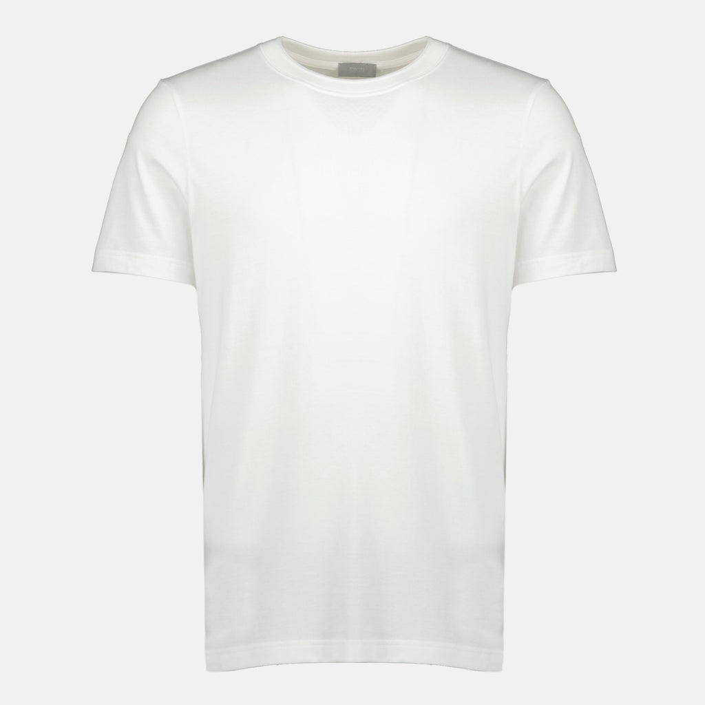 Dior T-shirt, white T-shirt, men's fashion, embroidered logo, cotton clothing