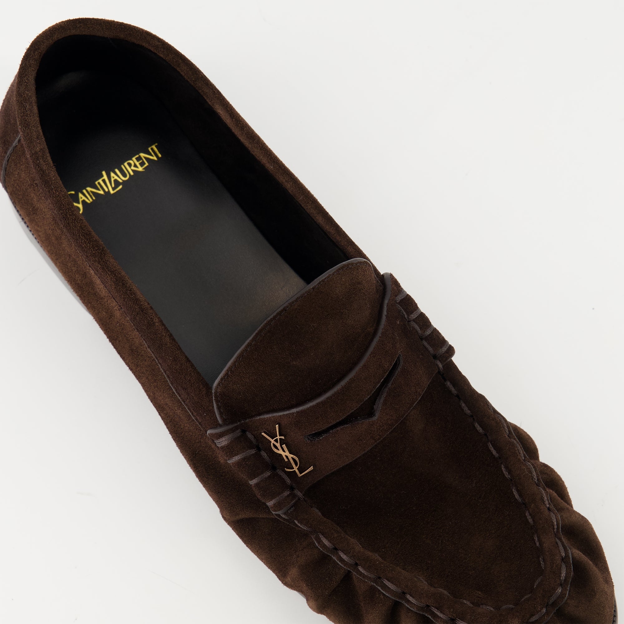 Loafer Moccasins, Saint Laurent Shoes, Suede Slip-ons, Men's Footwear, Luxury Sneakers
