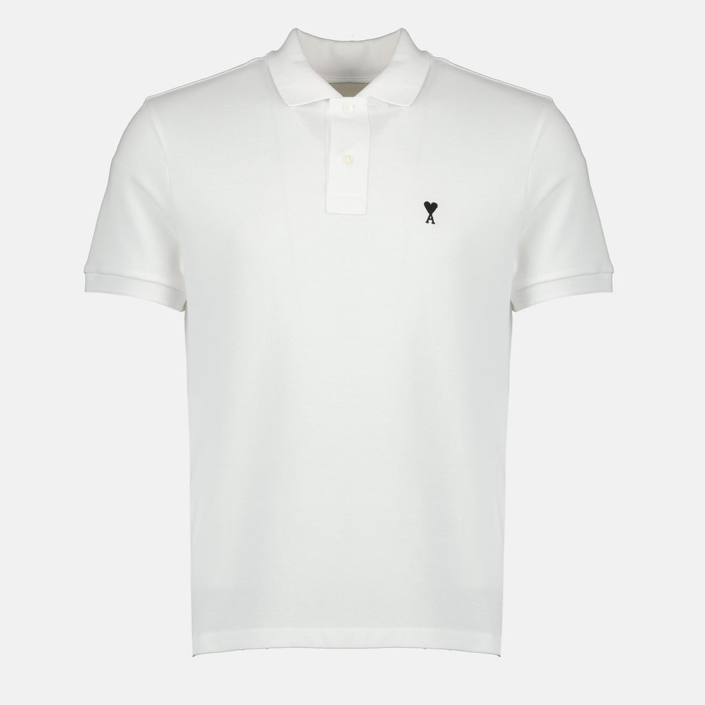 Image du Polo Ami de Cœur par Ami PARIS pour Hommes - Saison Printemps-Été 2026 - Vue de face