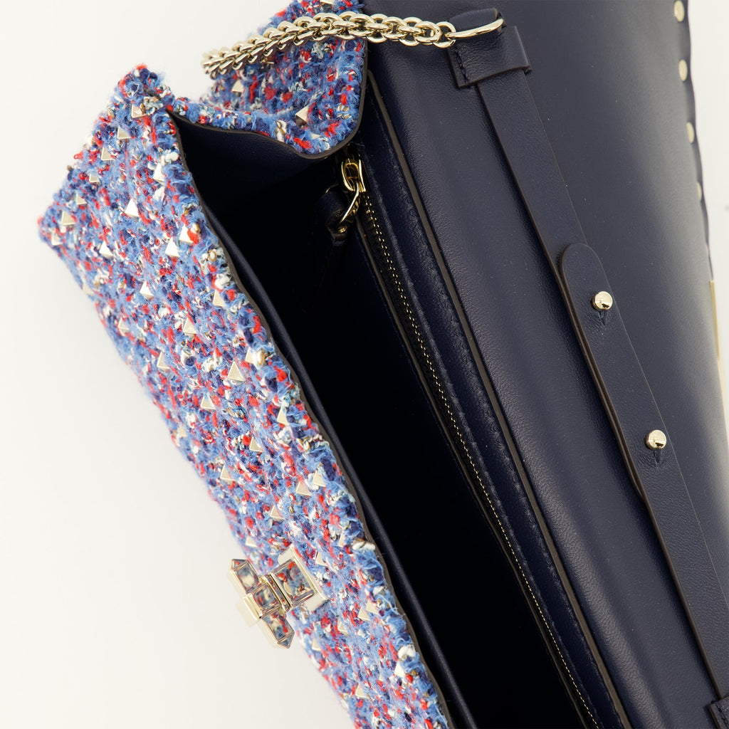 Borsa in pelle Rockstud Spike