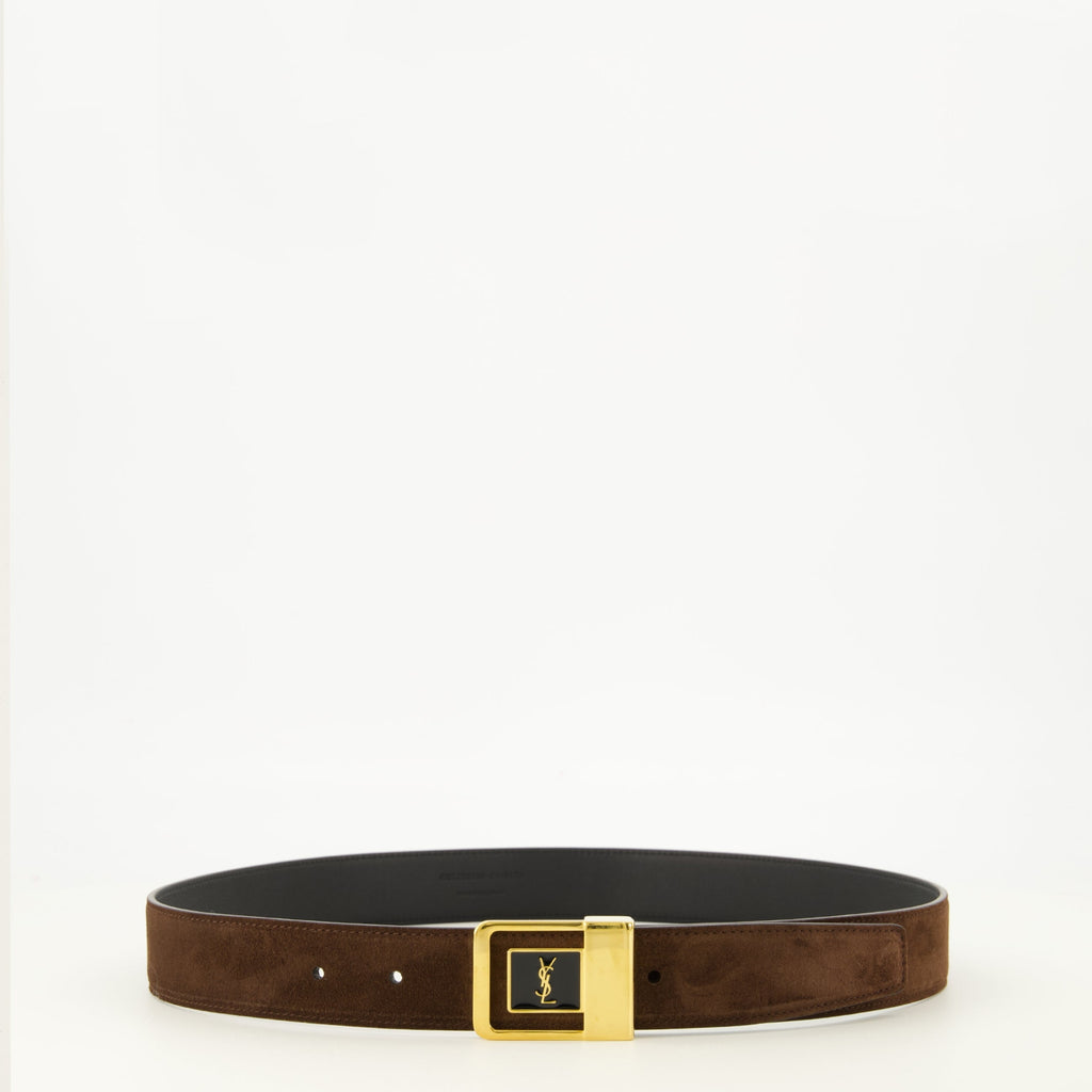 Ceinture 66 en Suède Marron