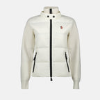 Imagem do cardigan acolchoado da Moncler Grenoble para Mulheres - Temporada Outono-Inverno 2024 - Vista Frontal