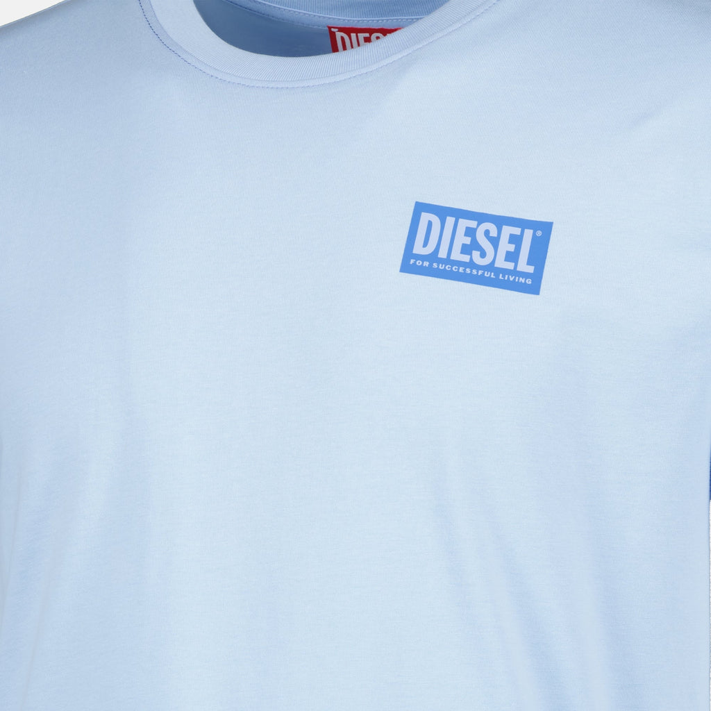 T-Shirt in cotone blu T-Norm