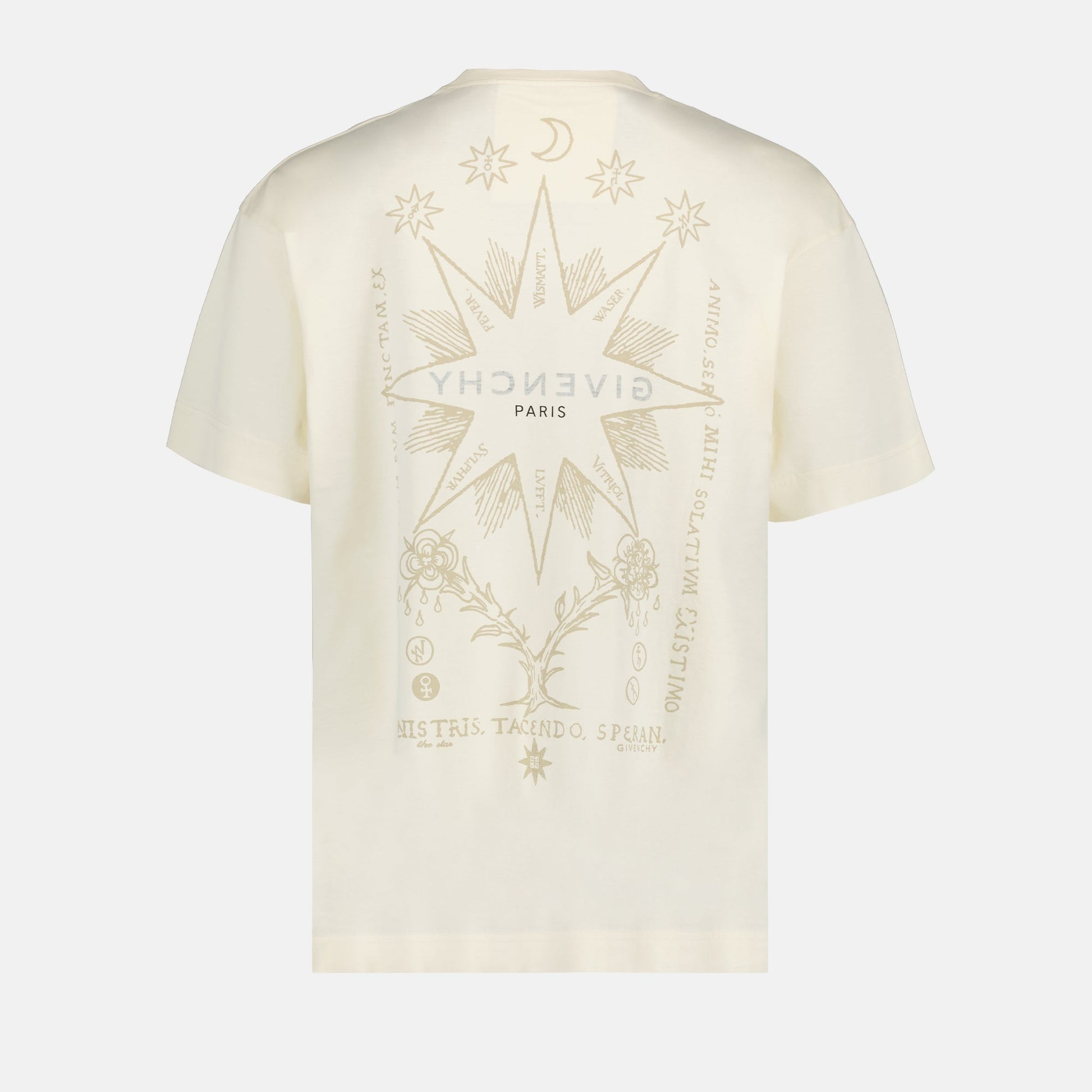 Givenchy, Astro T-shirt, Beige T-shirt, Luxury Fashion, Autumn-Winter 2024