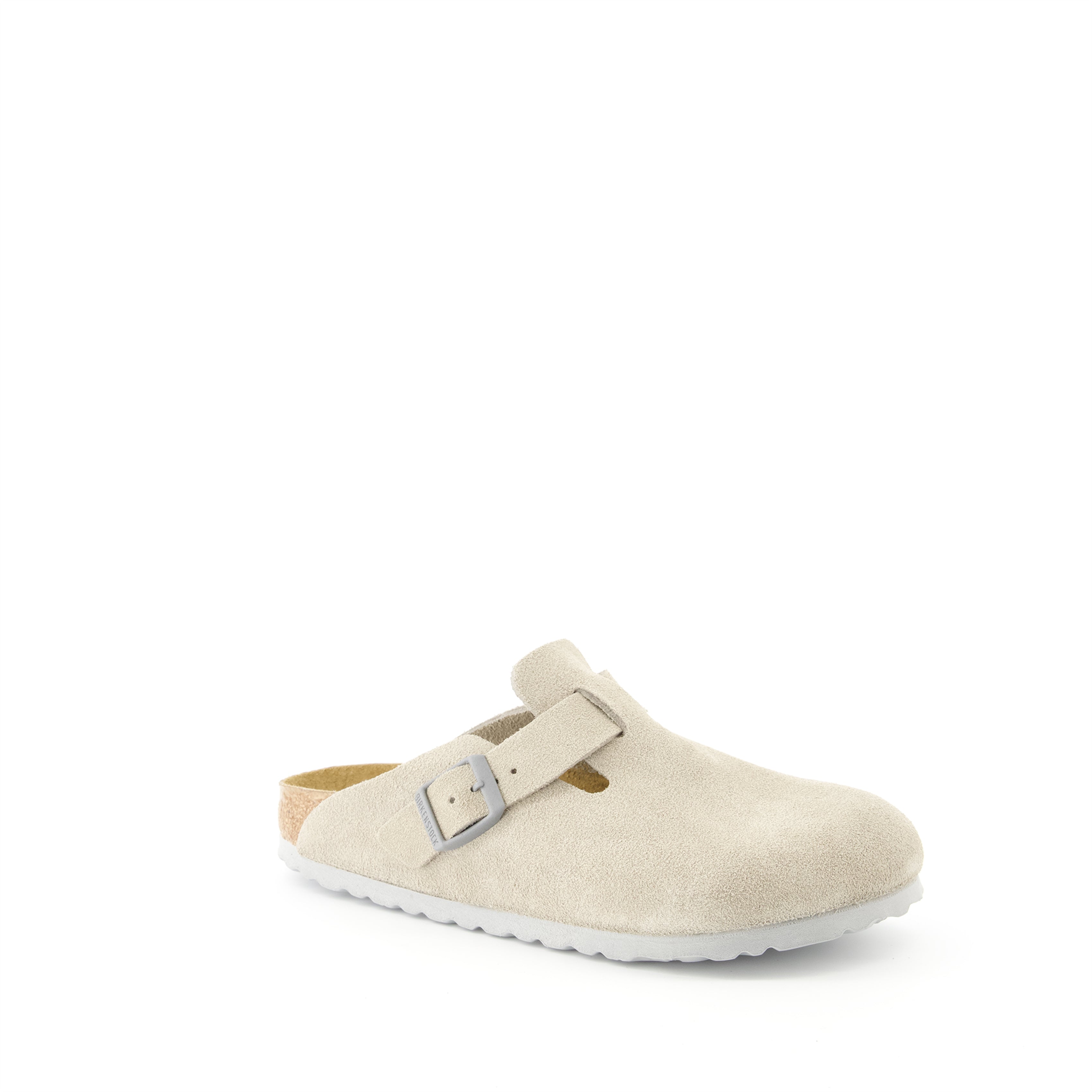 Birkenstock mules, Boston Mules, women's footwear, comfortable mules, nubuck slip-ons