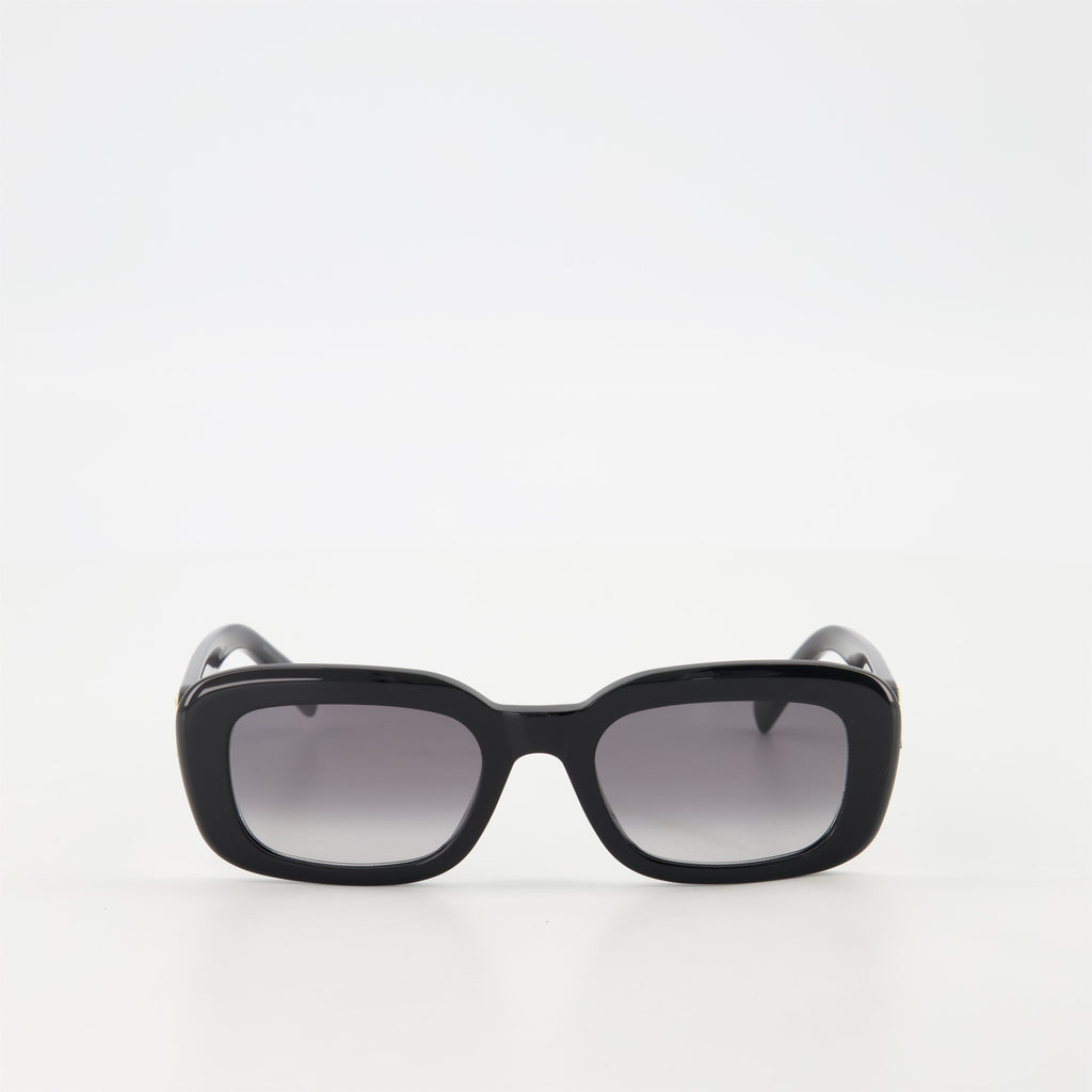 SL M130 sunglasses, black sunglasses, acetate frame eyewear, unisex sunglasses, Saint Laurent accessories
