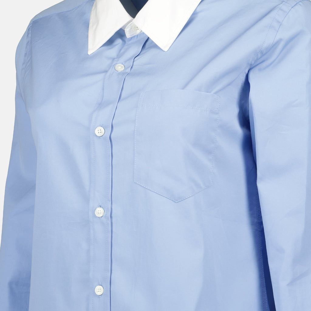 Poplin Shirt, Striped Shirt, AMI Paris, Classic Shirt, Elegant Shirt