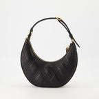 Image of Hobo Quiltie 67 Black Bag by Valentino Garavani for Women - Season Autumn-Winter 2025 - Back View