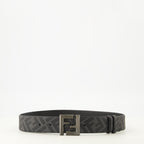 Image of FF Squared Reversible Belt by Fendi for Men - Season Autumn-Winter 2025 - Detail View 1