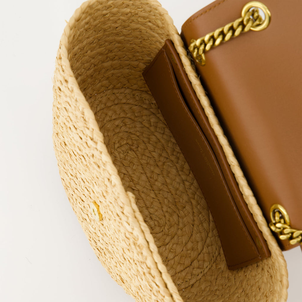 Le Sac Manon, Saint Laurent, mini bag, leather raffia, Spring-Summer 2025