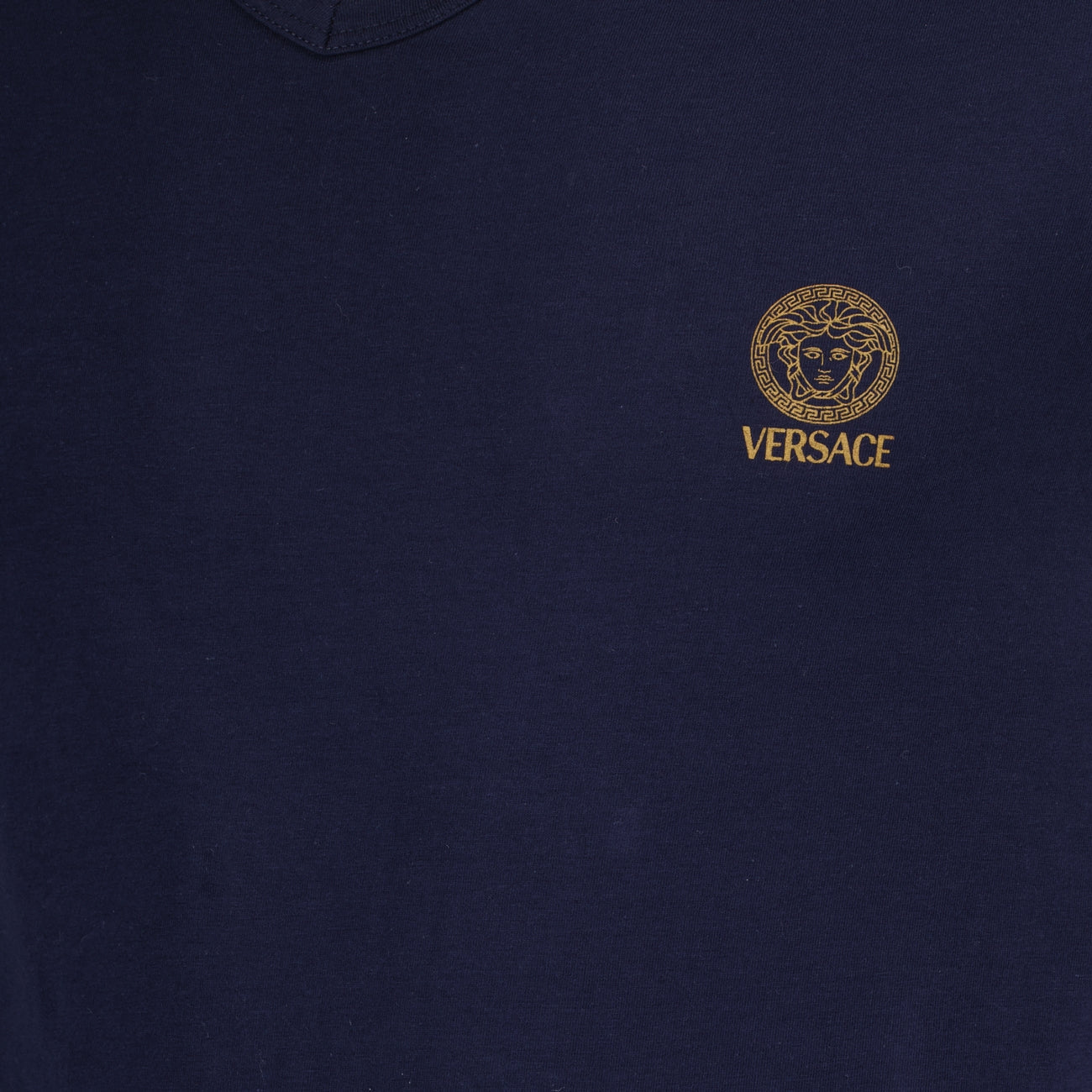 Versace T-shirt, Blue T-shirt, Medusa Greca, Designer T-shirts, Casual Fashion