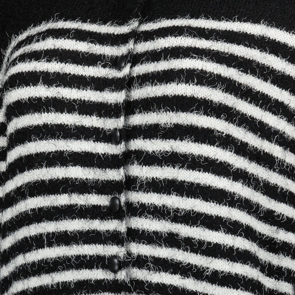 cardigan, Khaite, striped cardigan, silk and cashmere, women's fashion