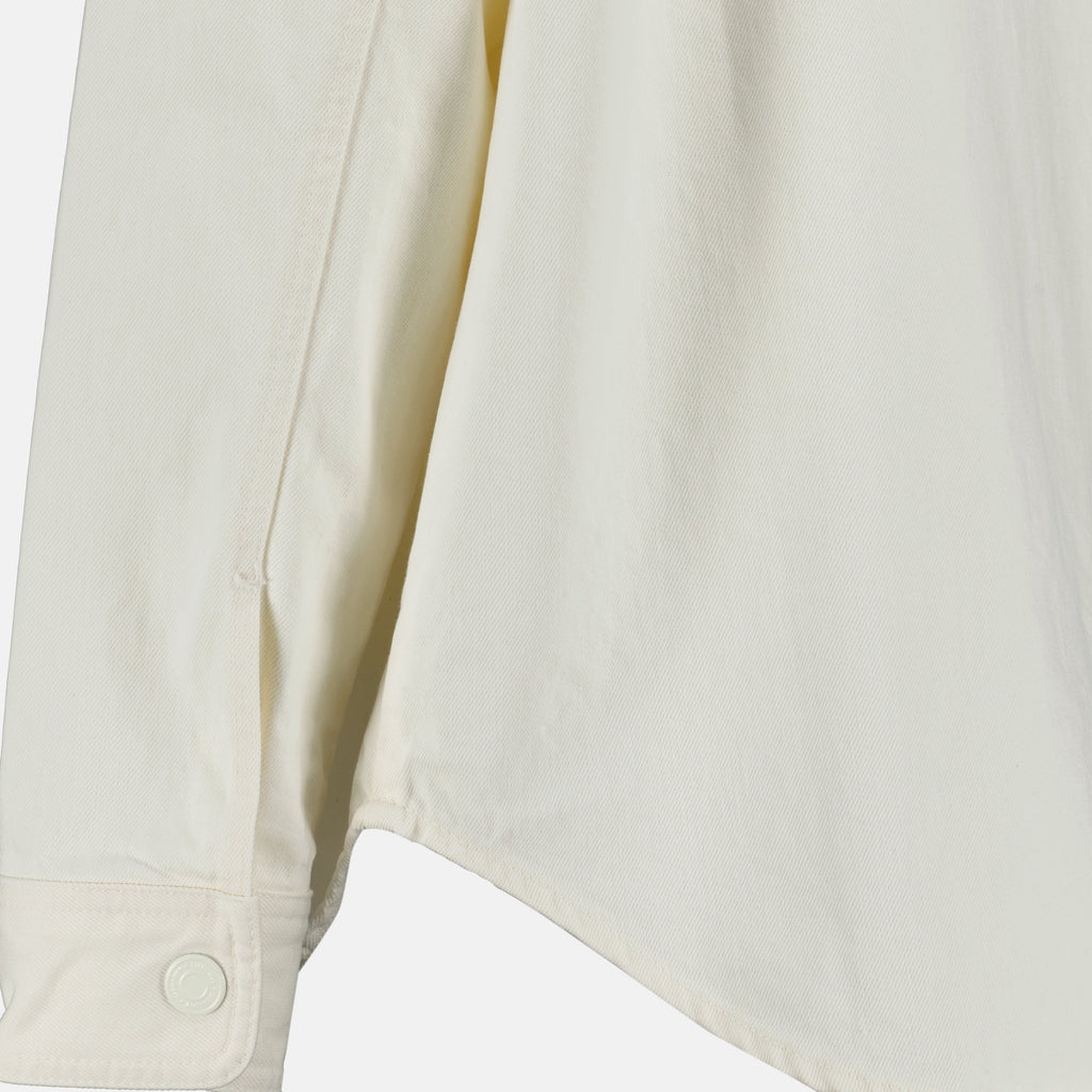 White Cotton Overshirt