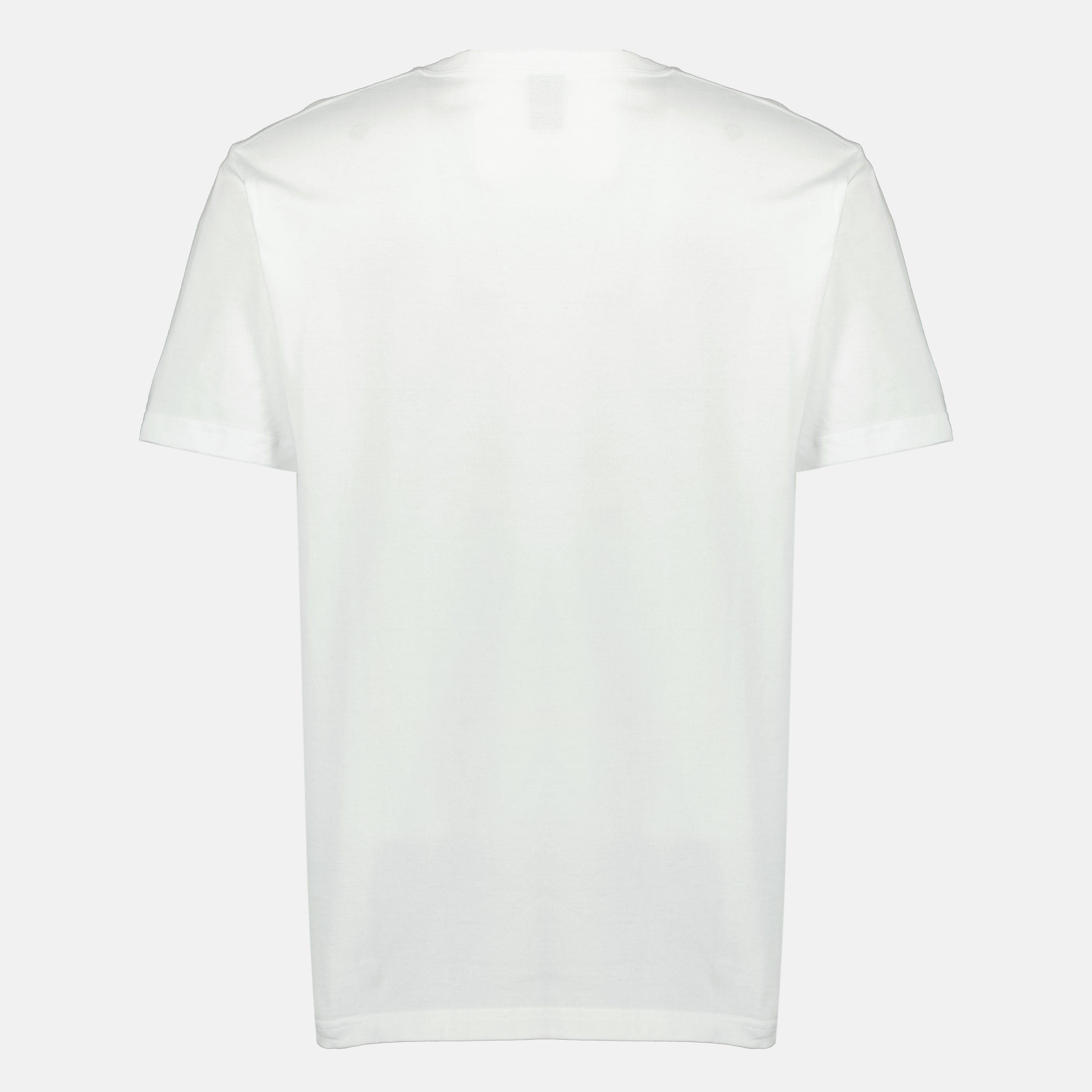 T-shirt com Capa de Livro Bordada Branca