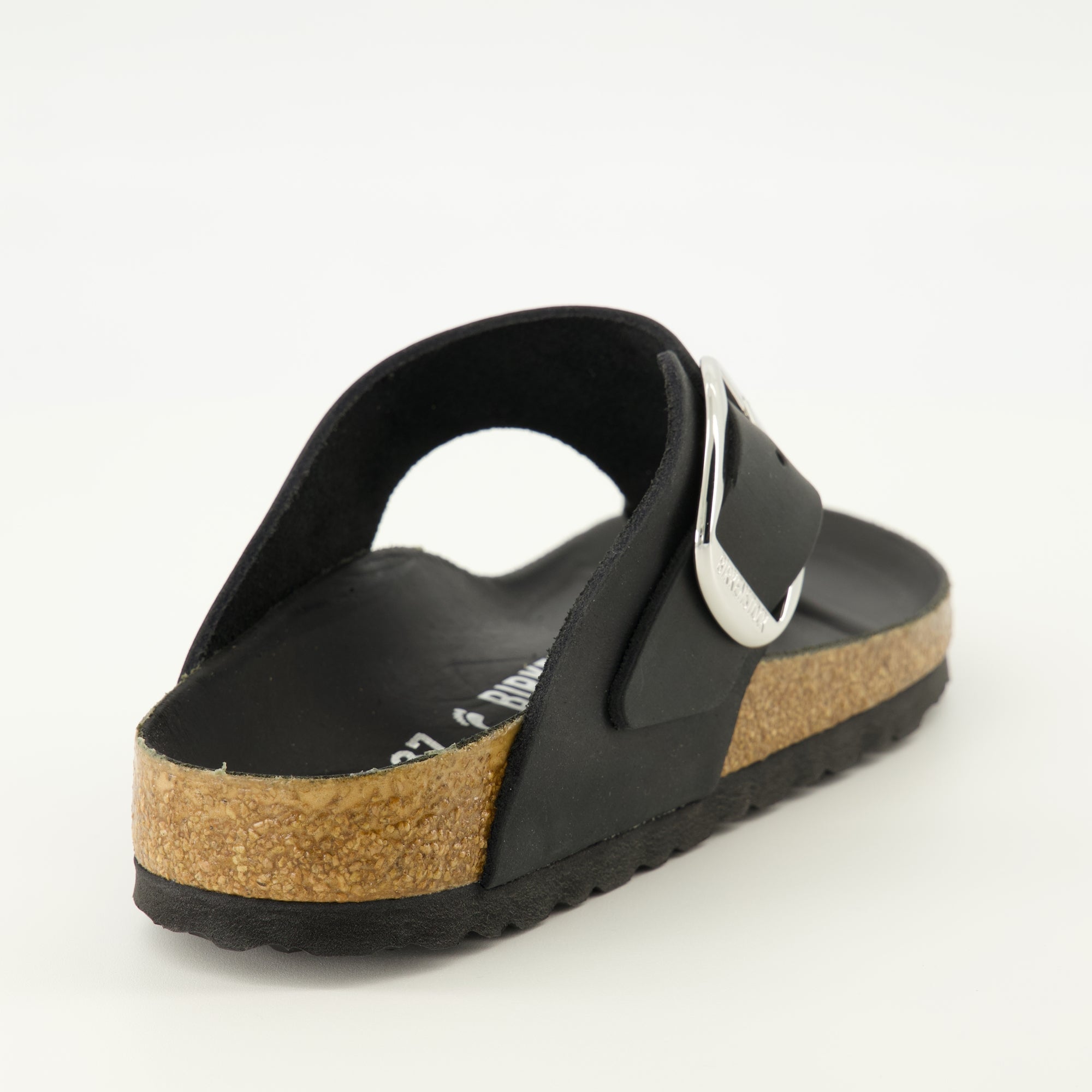 Gizeh Big Buckle Sandals, Birkenstock footwear, comfortable sandals, oiled leather sandals, Fall-Winter 2025 fashion