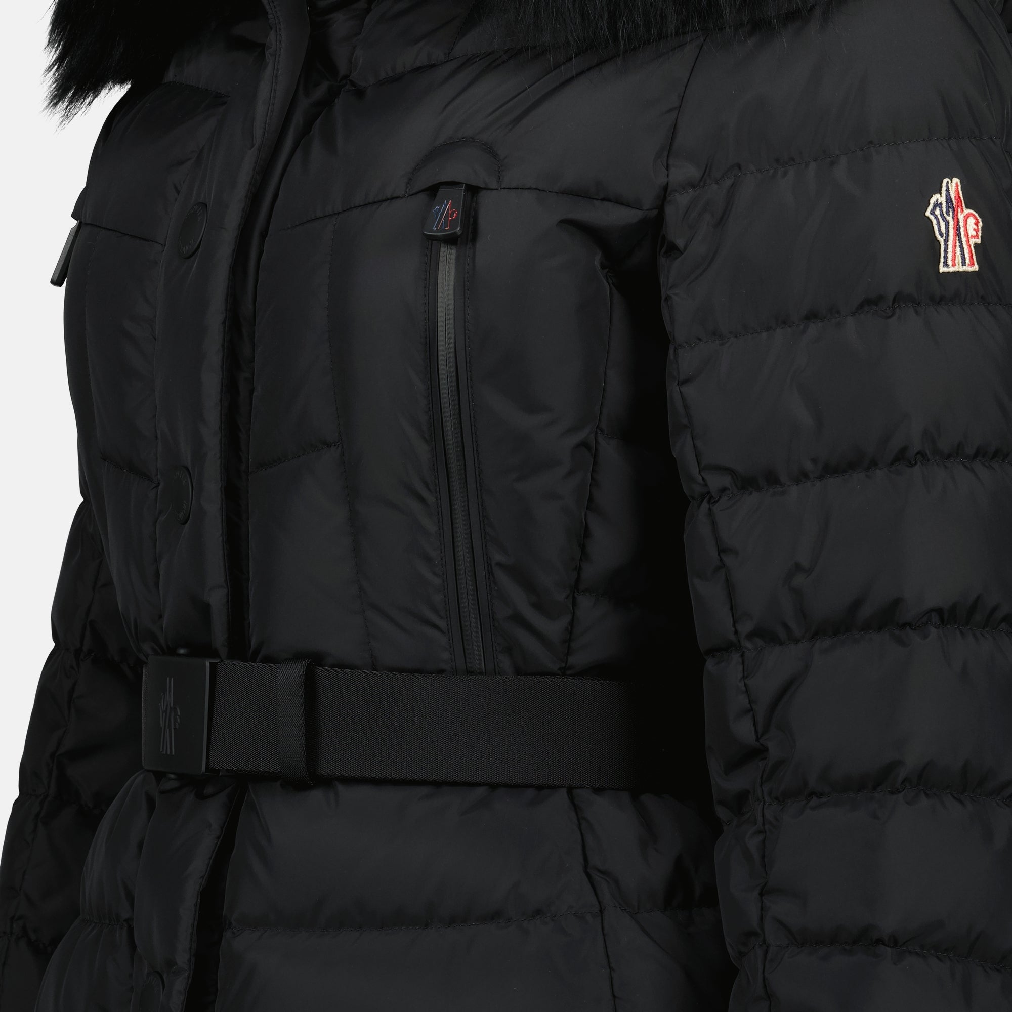 Moncler Grenoble down jacket, Beverley down jacket, women's winter coat, water-resistant jacket, nylon jacket