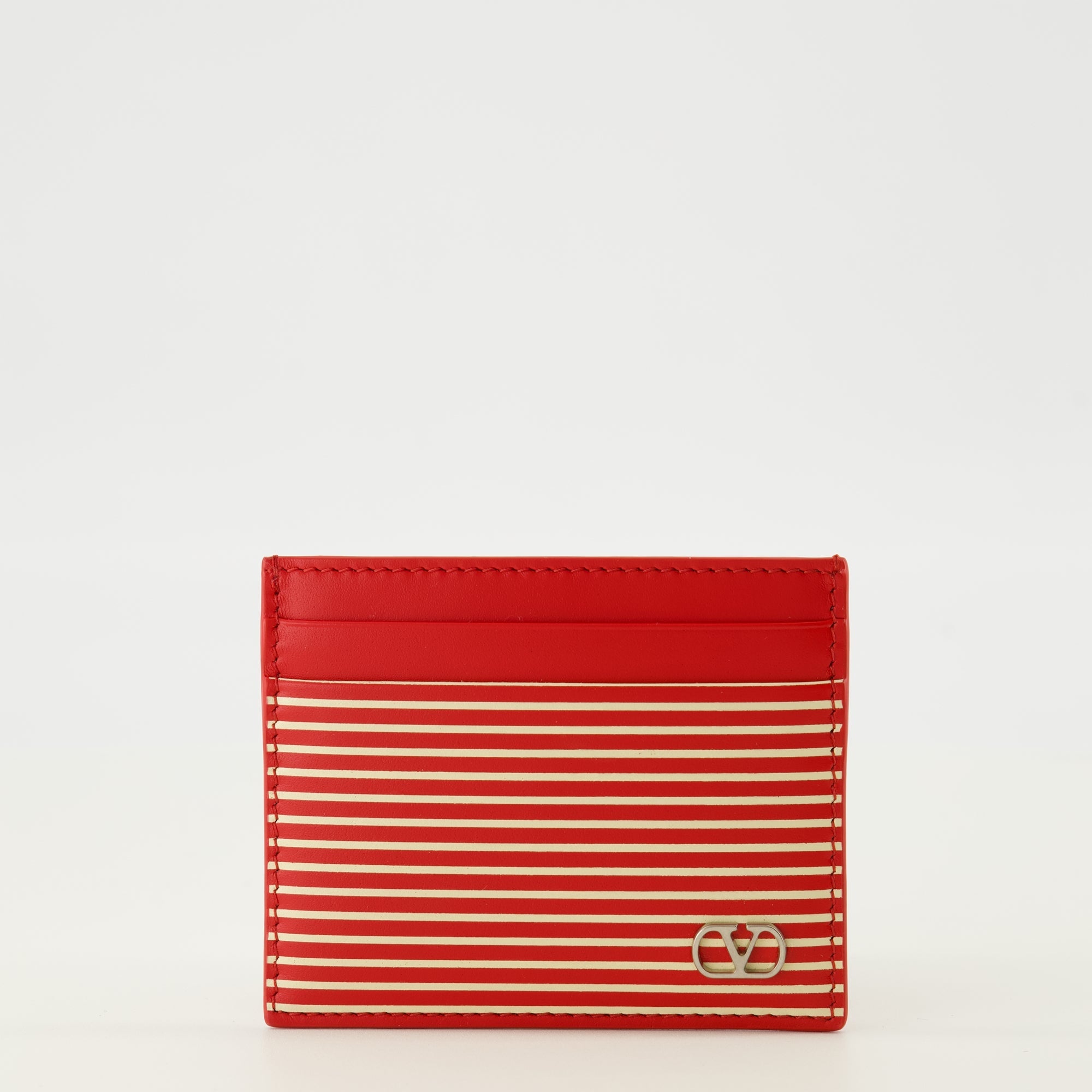 Vlogo Striped Card Holder