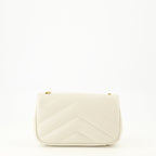 Image of Loulou Mini White by Saint Laurent for Women - Season Spring-Summer 2026 - Back View