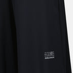 Image of Oversized Black Sport Shorts by Mm6 for Women - Season Spring-Summer 2025 - Detail View 5