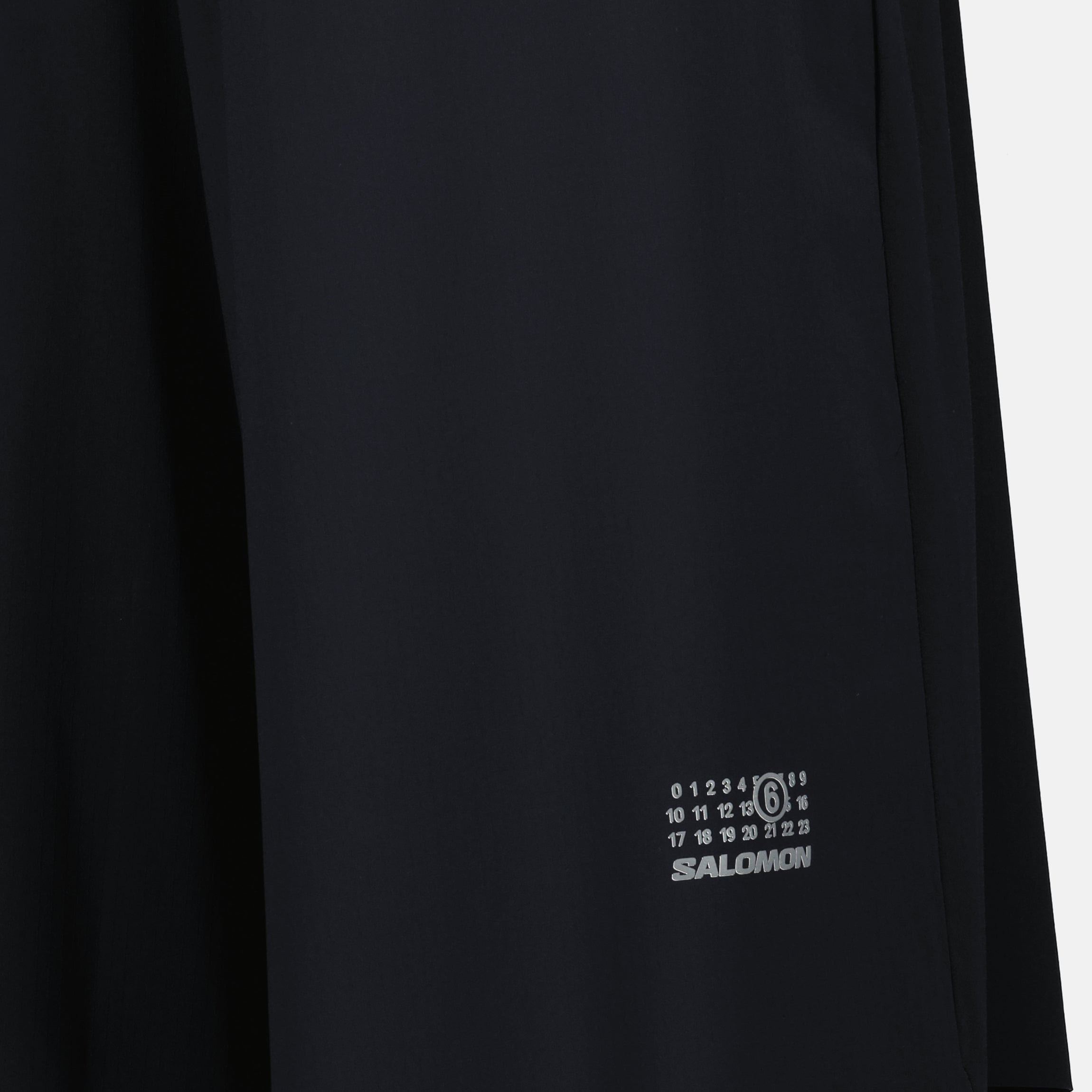 Oversized schwarze Sportshorts