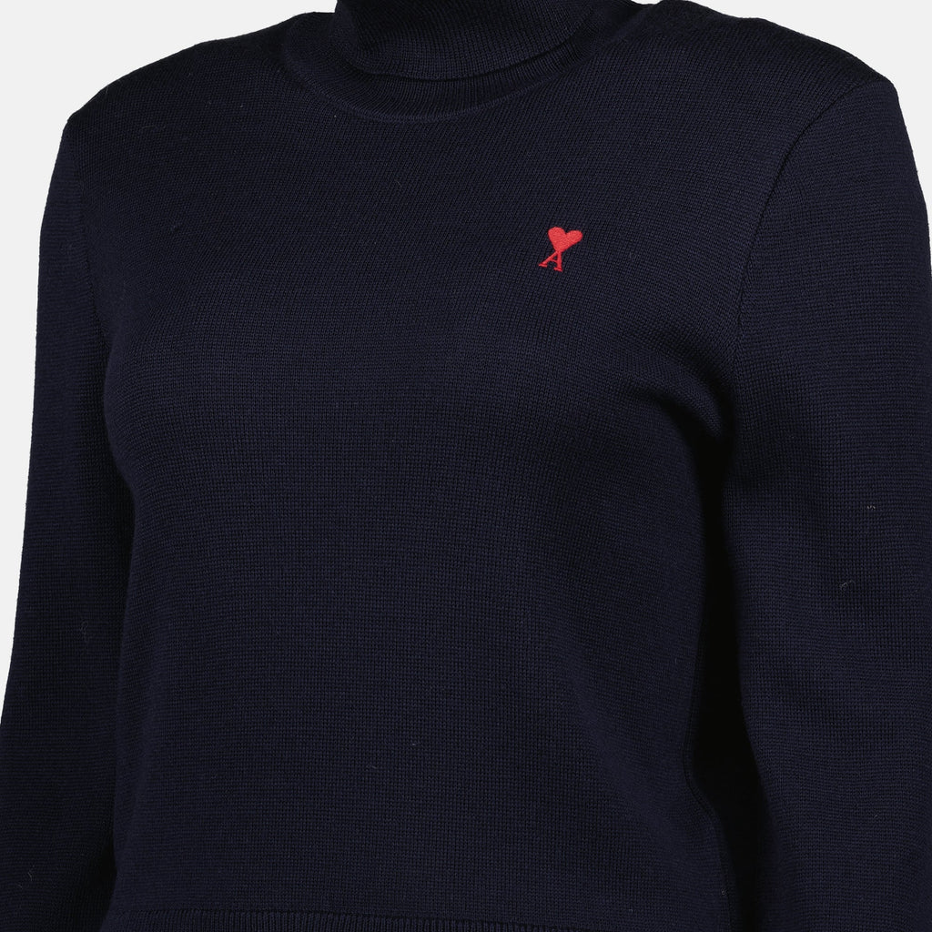 Ami de Coeur Roll Neck Sweater