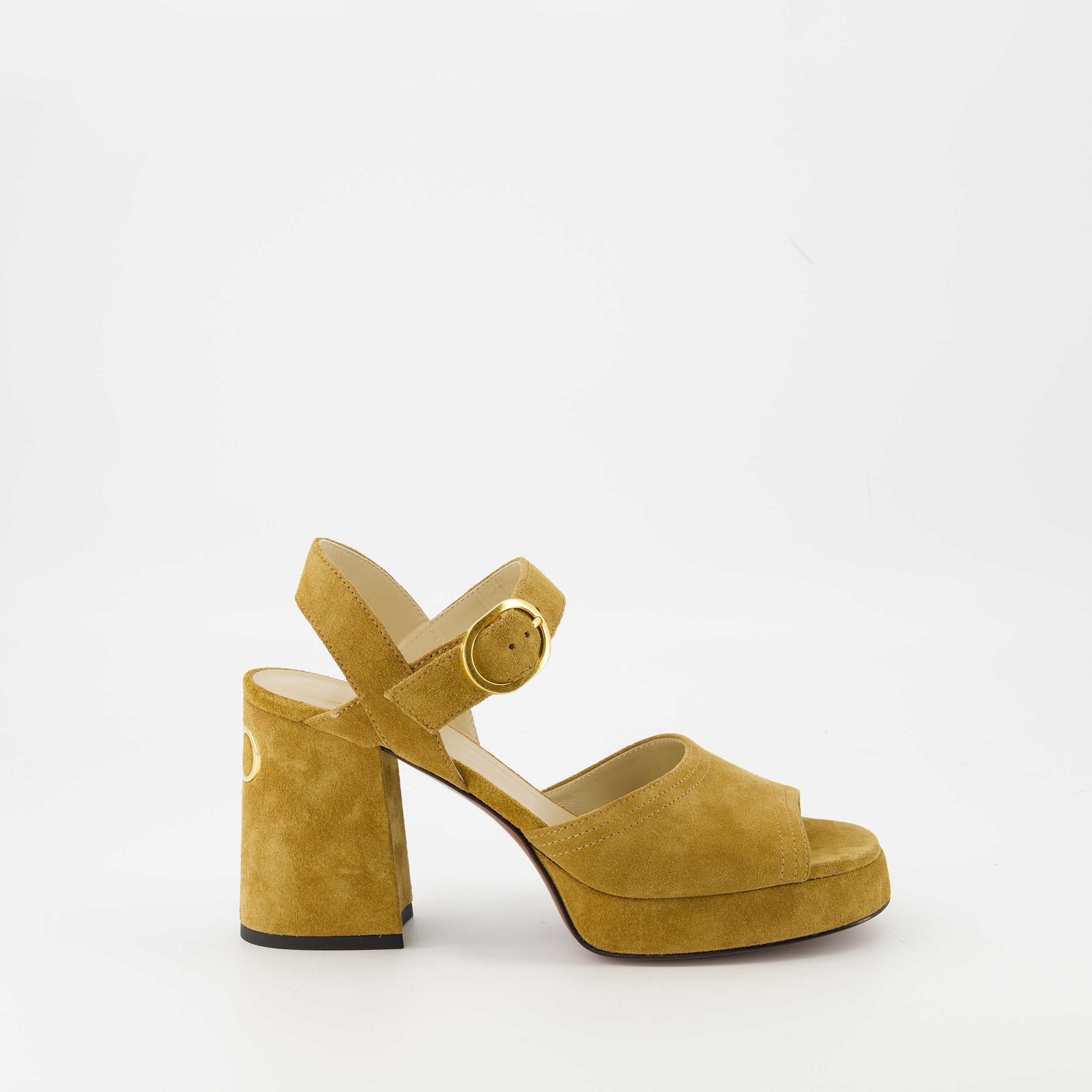 Fawcette sandals, Valentino shoes, brown heeled sandals, women's sandals, platform sandals