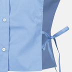 Camisa de Popelín Azul