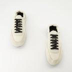beige sneakers, Prada Collapse sneakers, Re-Nylon footwear, sustainable luxury sneakers, women's casual sneakers