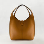 brown leather handbag, T Timeless collection, Tod's handbag, luxury accessories, women's fashion