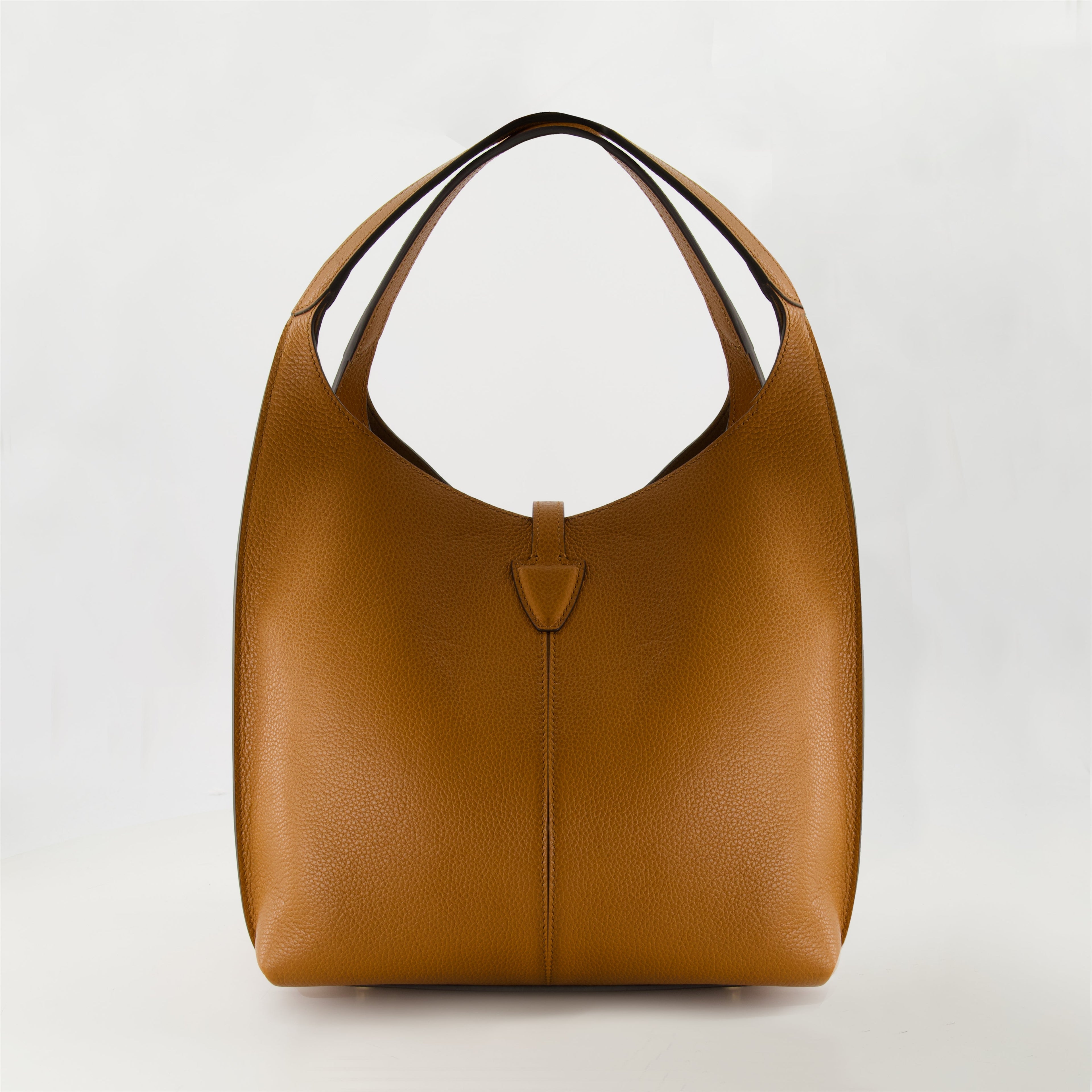 brown leather handbag, T Timeless collection, Tod's handbag, luxury accessories, women's fashion