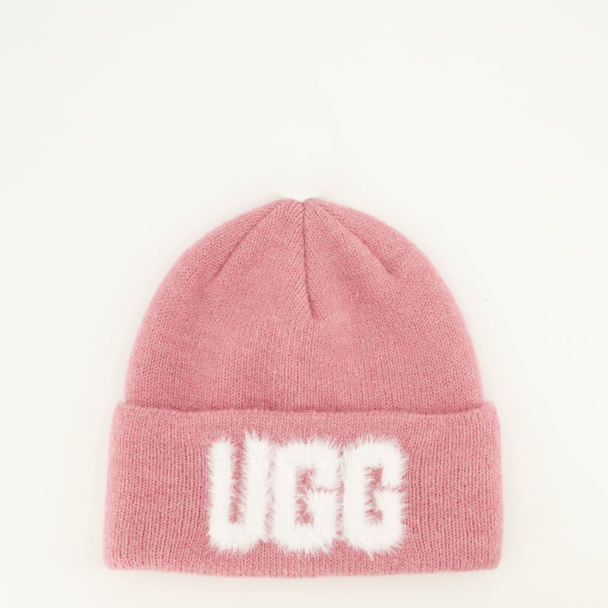 Fuzzy Pink Beanie