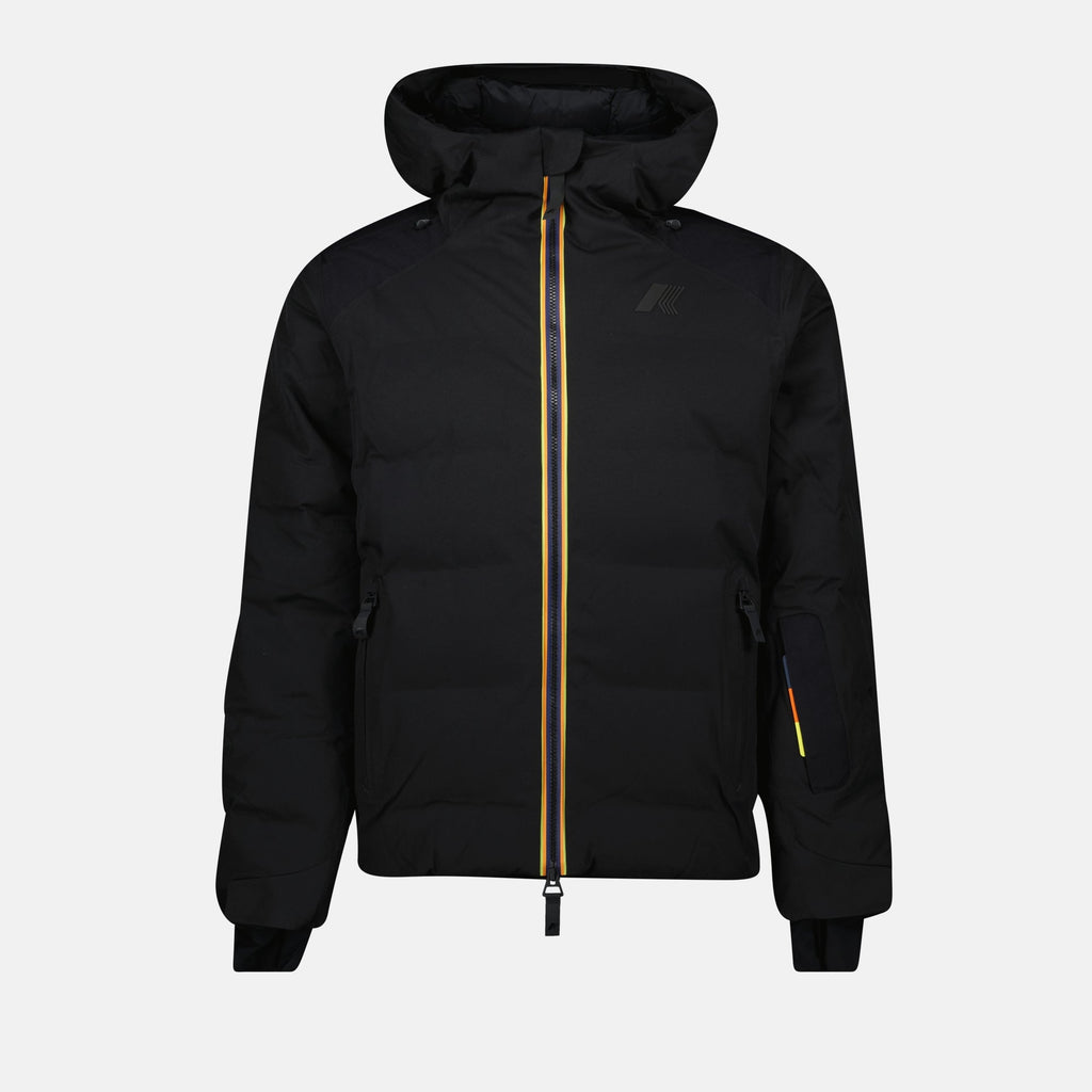 down jacket, black jacket, Meribel jacket, stylish outerwear, winter coat