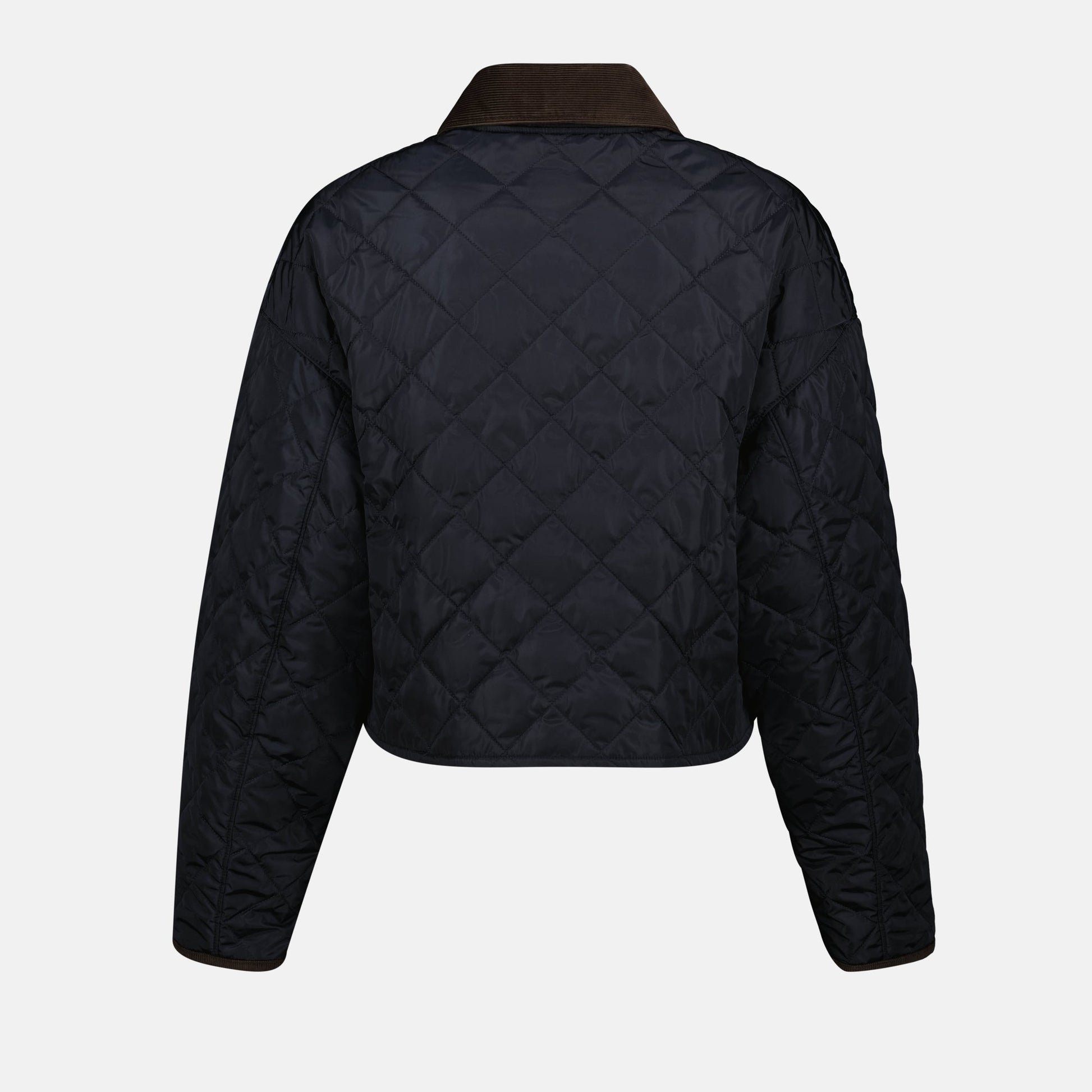 Prada, Re-Nylon jacket, velvet collar, quilted jacket, Autome-Hiver 2024