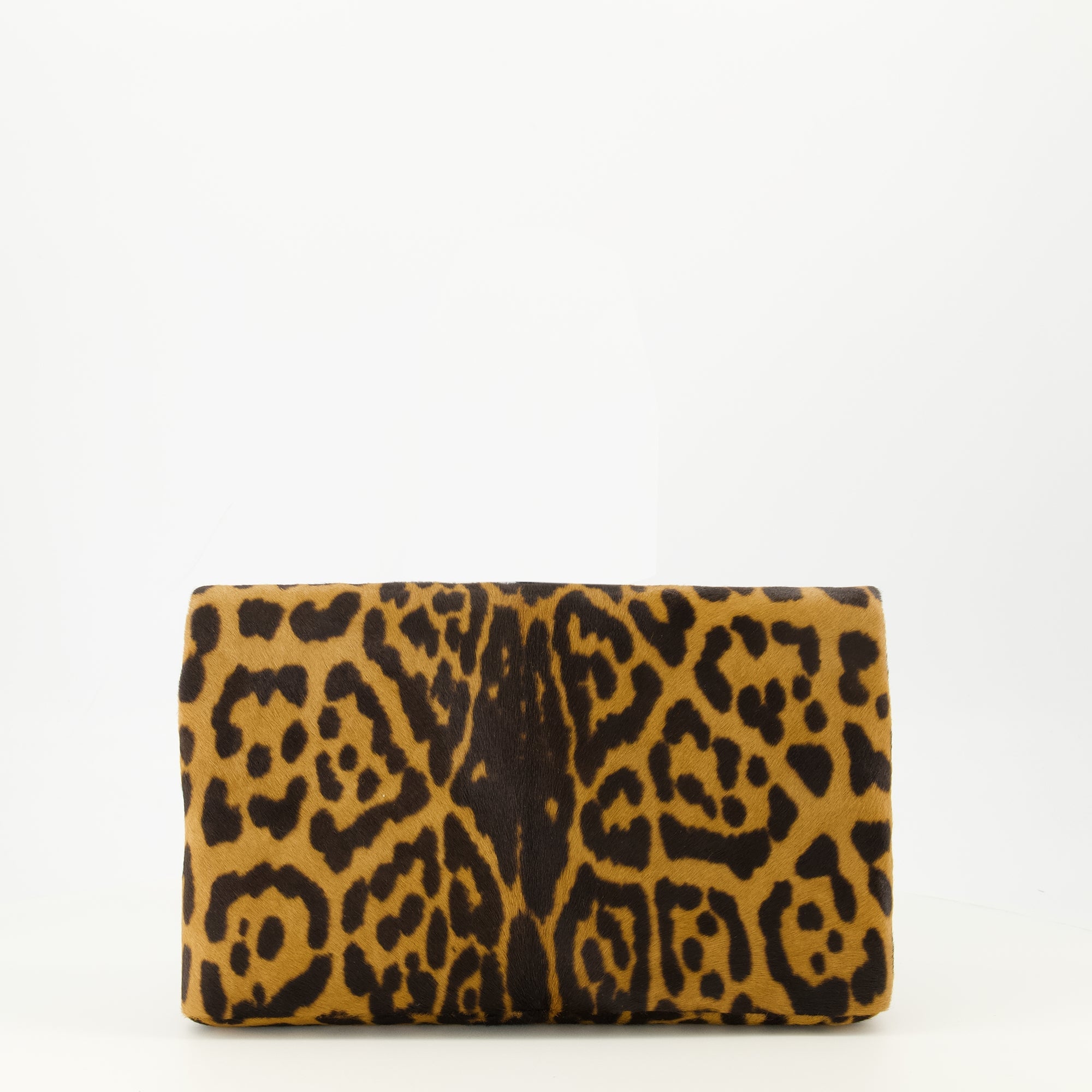 Image of Cassandre Pony Effect Pouch by Saint Laurent for Men - Season Spring-Summer 2026 - Back View