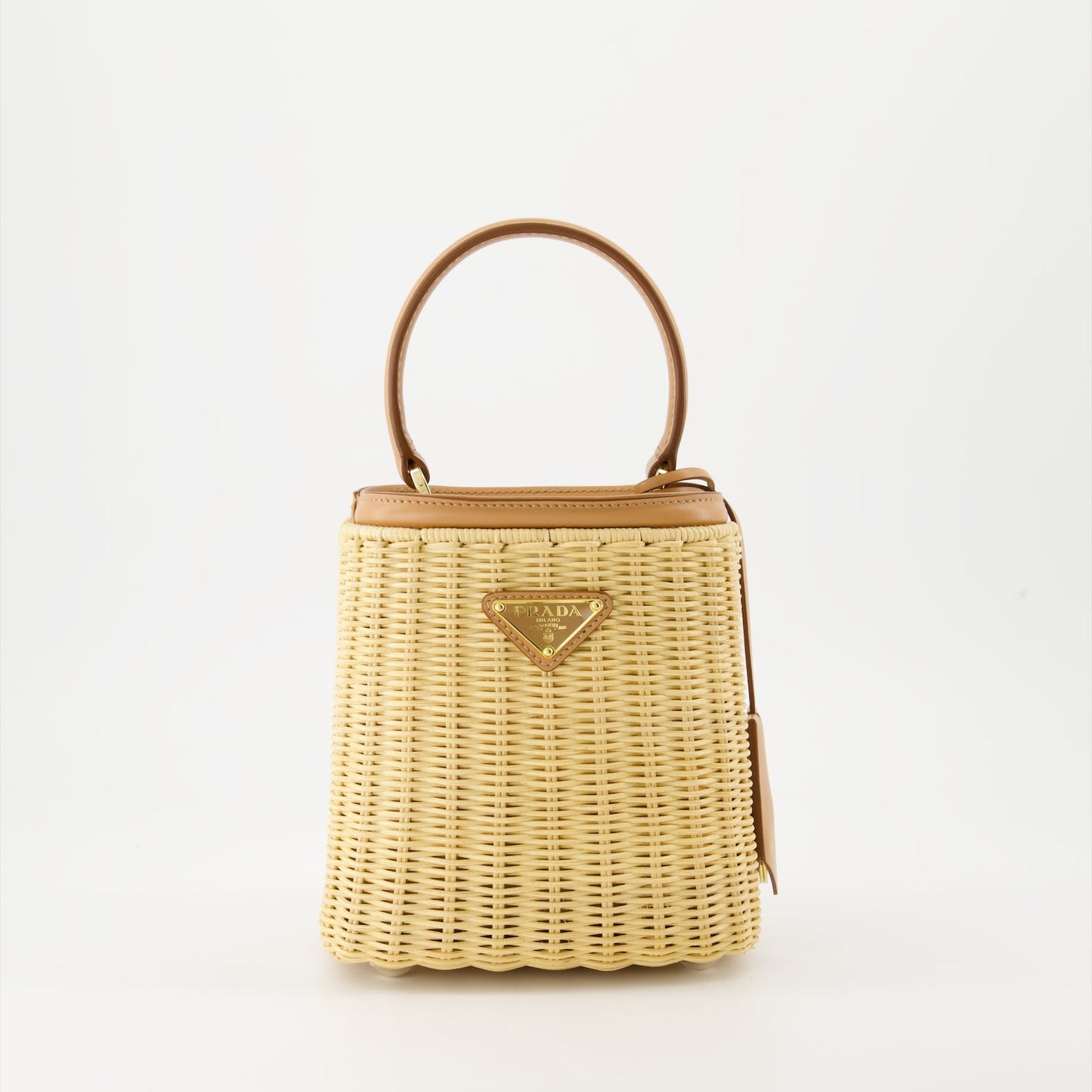 Prada bag, basket bag, luxury handbag, woven straw bag, designer accessory