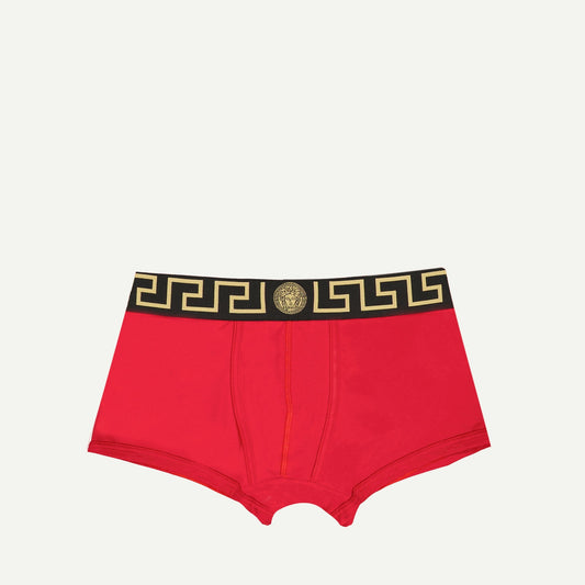 Versace, Medusa Greca, boxer shorts, red boxer, men's fashion