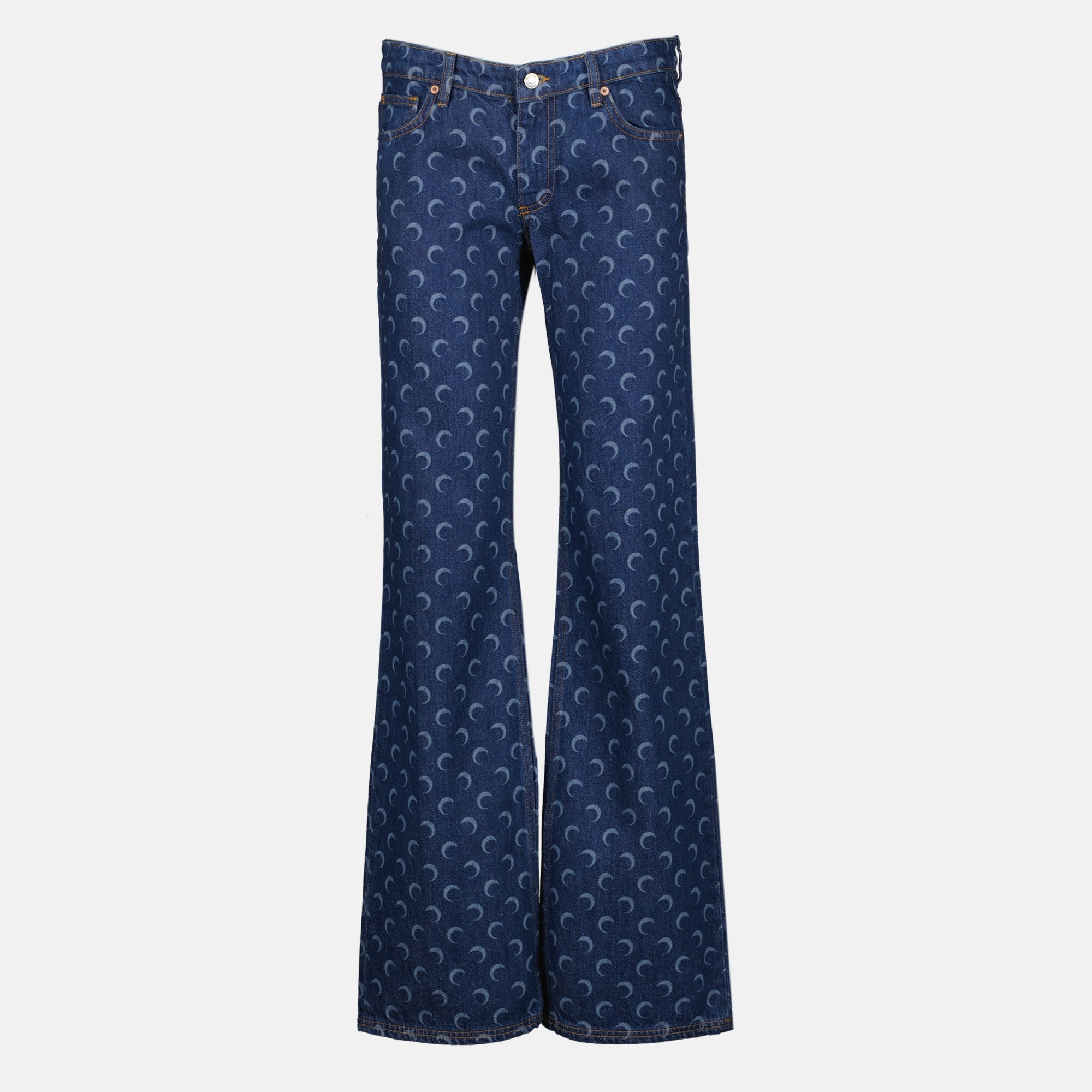 Jean Moon en denim bleu