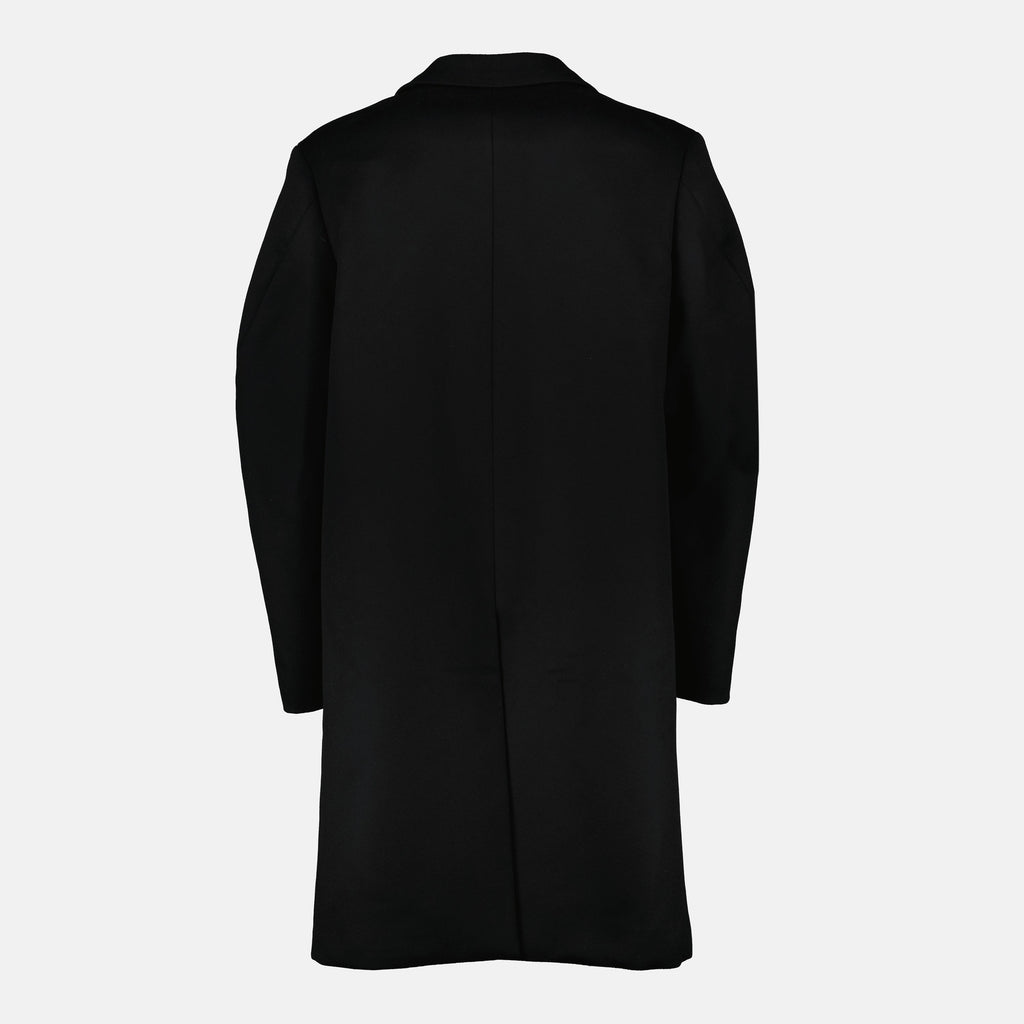 Givenchy coat, black wool coat, cashmere outerwear, luxury coat, Autumn-Winter collection