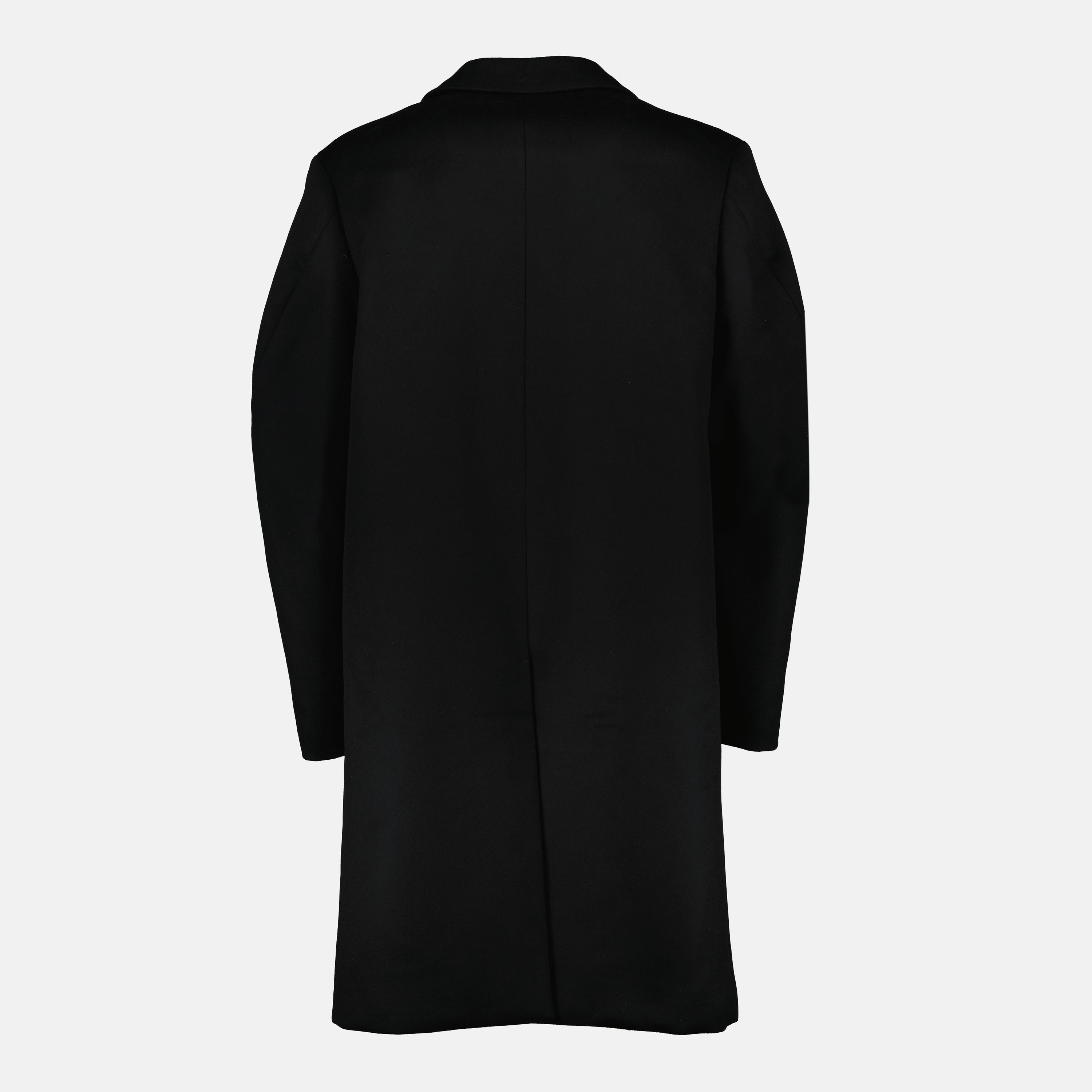 Givenchy coat, black wool coat, cashmere outerwear, luxury coat, Autumn-Winter collection