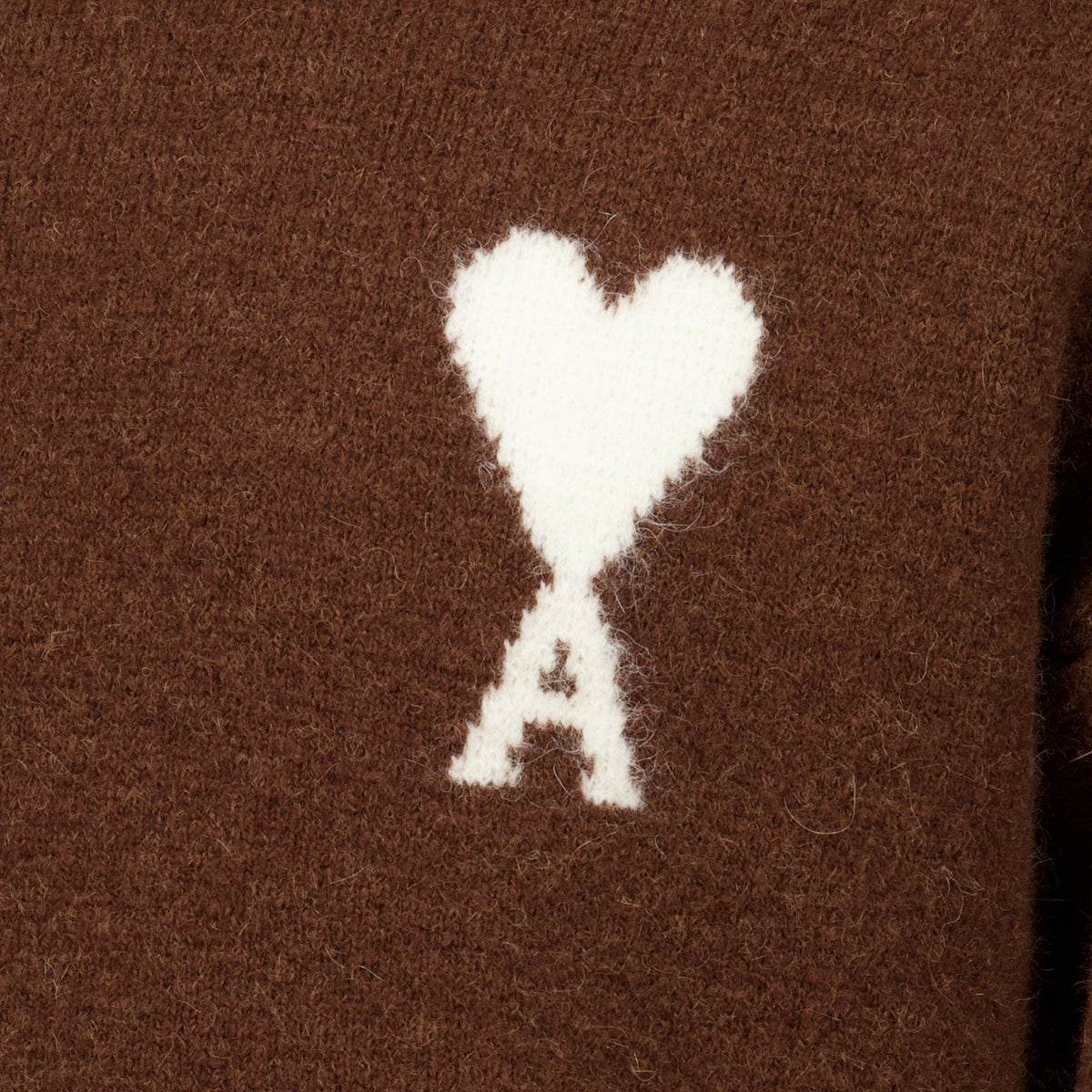 Maglione Ami de Coeur marrone