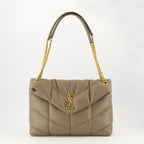 Image of Medium Puffer Bag by Saint Laurent for Women - Season Spring-Summer 2026 - Front View