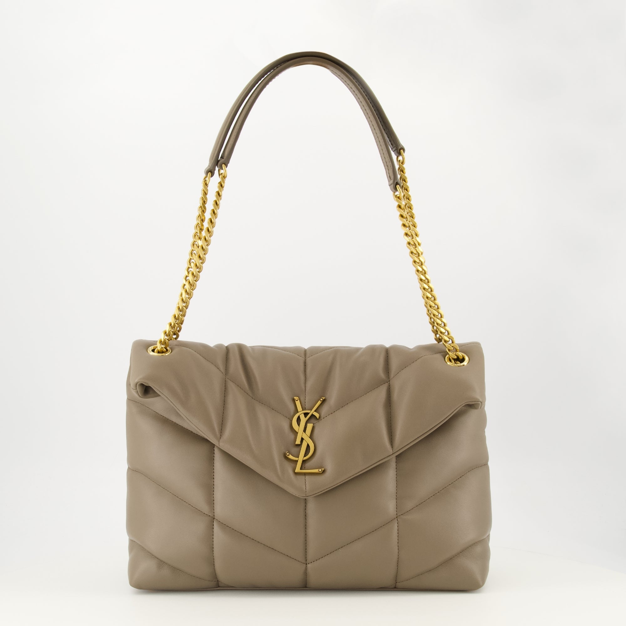 Bilde av Medium Puffer Bag av Saint Laurent for kvinner - Sesong Vår-Sommer 2026 - Foran visning