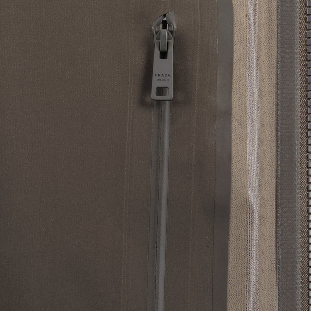 Technical Fabric Brown Jacket