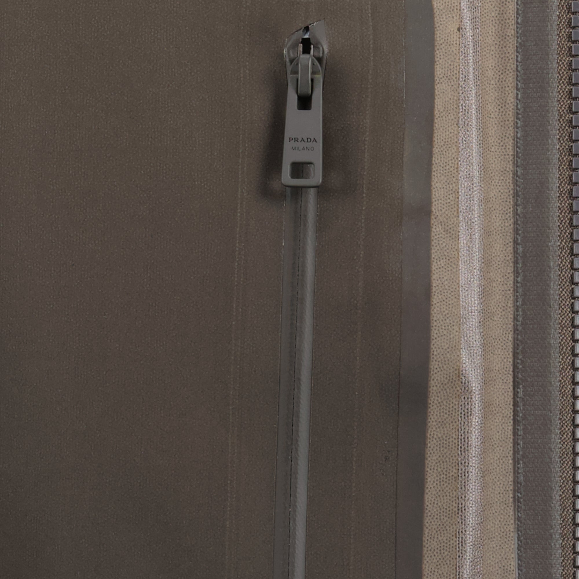 Technical Fabric Brown Jacket