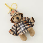 Image of Thomas Bear Keychain by Burberry for Women - Season Autumn-Winter 2025 - Detail View 1