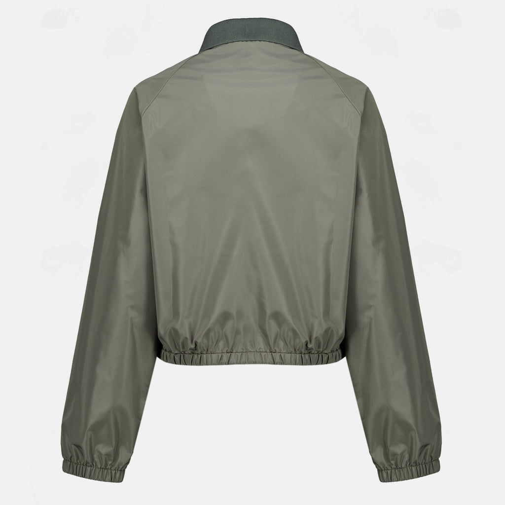 Chaqueta de Tela Técnica Kaki