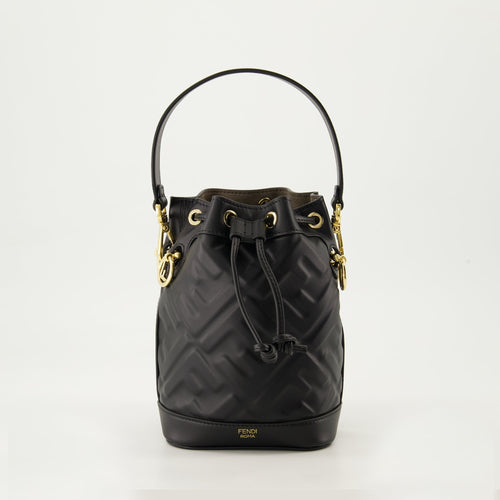 Mon Trésor Mini Black Bucket Bag