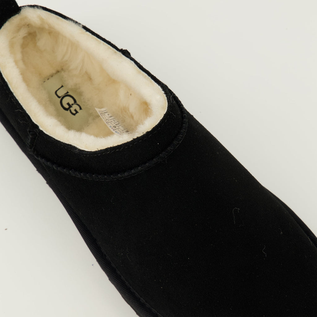 Imagen de las botas negras clásicas Micro de Ugg para mujeres - Temporada Primavera-Verano 2026 - Vista superior detallada