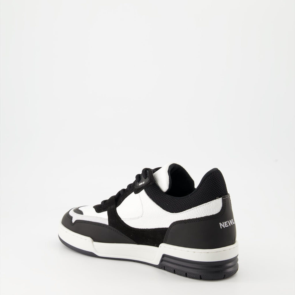 New Lab sneakers, luxury footwear, white leather sneakers, suede sneakers, designer sneakers