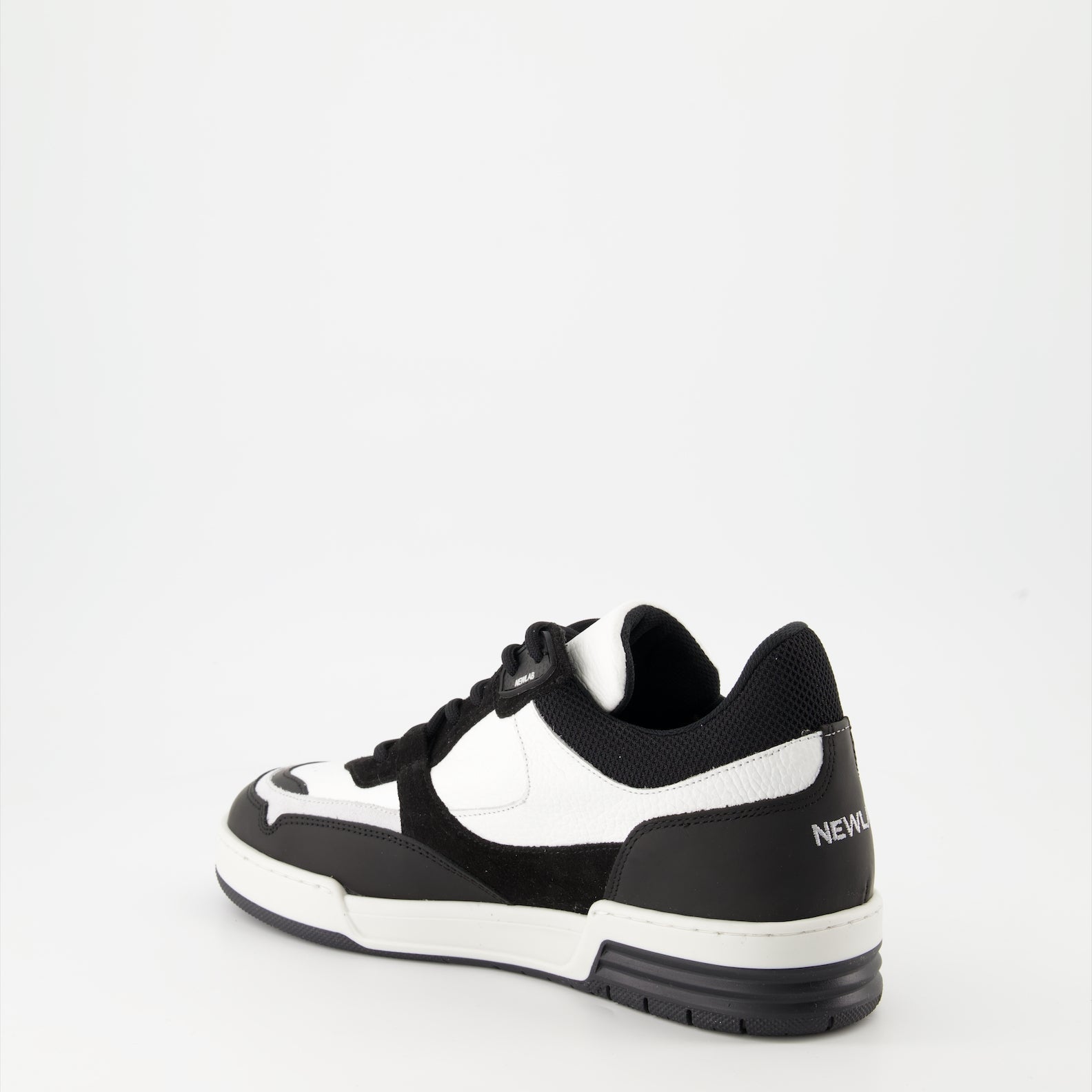 New Lab sneakers, luxury footwear, white leather sneakers, suede sneakers, designer sneakers